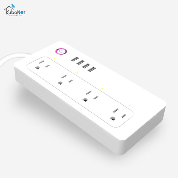 Smart Universal Power Strip (4-port + 4-USB)