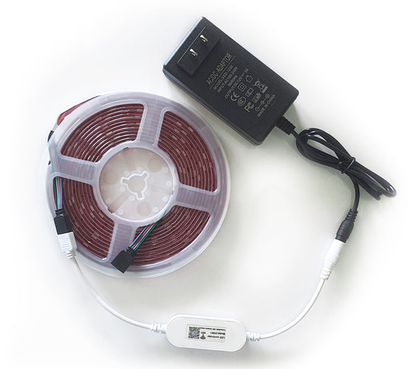Smart WiFi RGB LED Strip Control Package