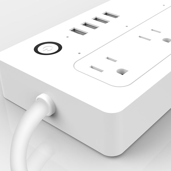 Smart Universal Power Strip (4-port + 4-USB)