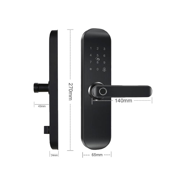 Smart WiFi Fingerprint Door Lock